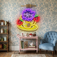 Emotional Cat LED Neon Sign Light Pop Art