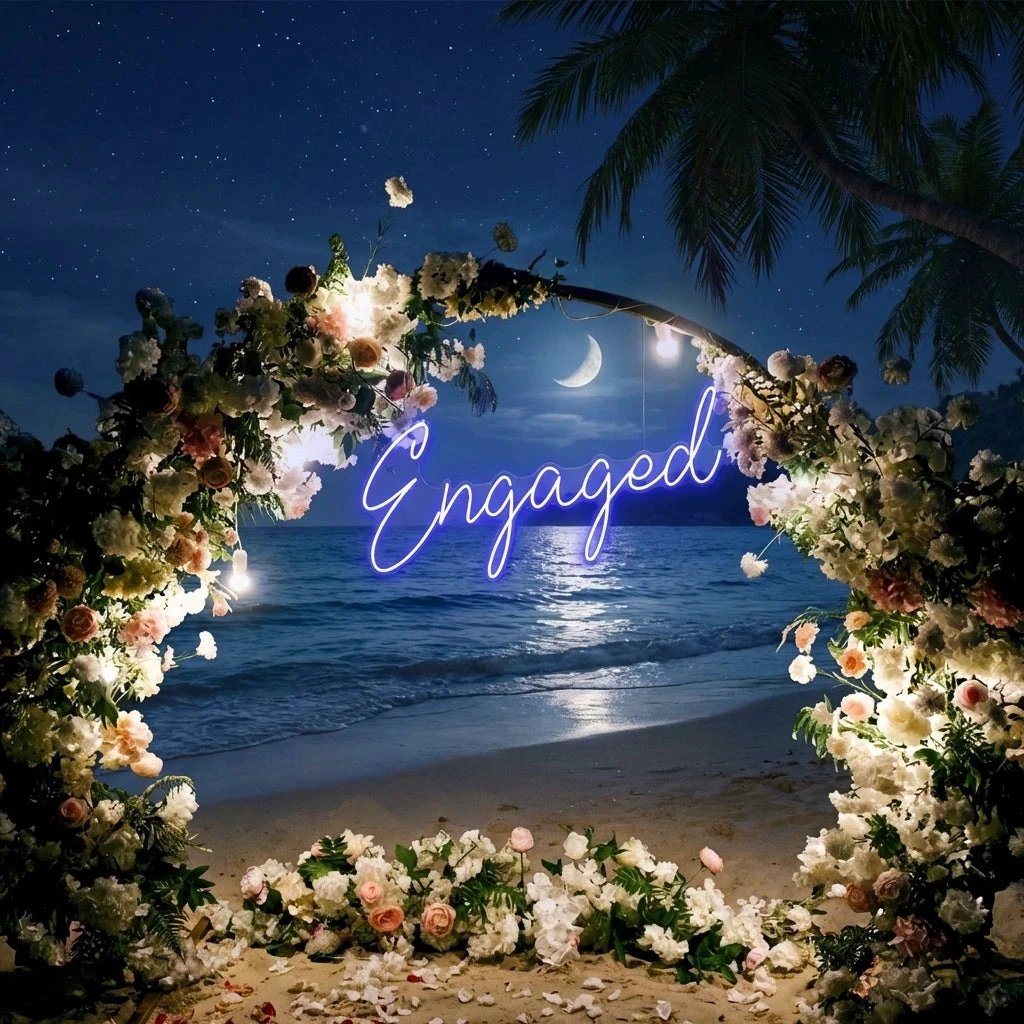 Engaged Led Neon Sign Light
