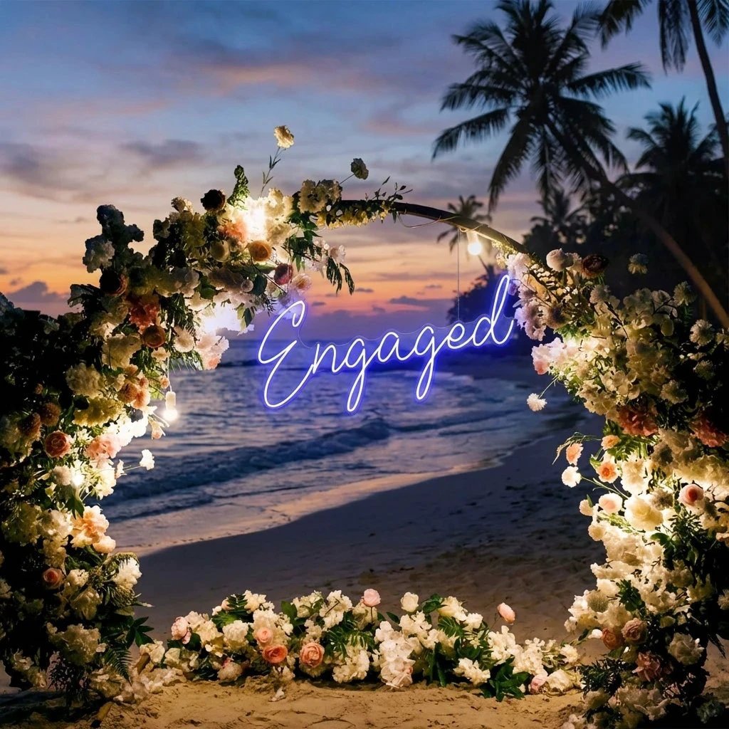 Engaged Led Neon Sign Light