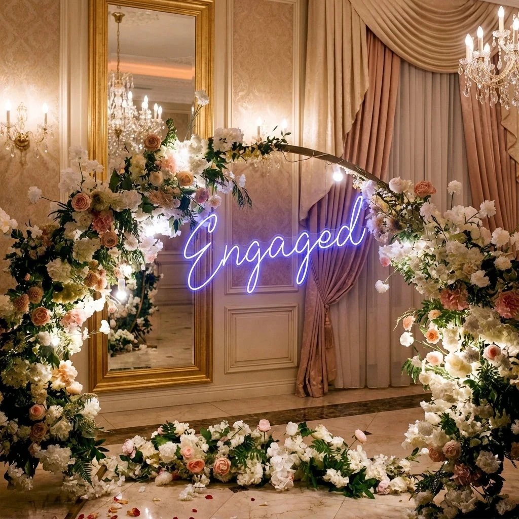 Engaged Led Neon Sign Light