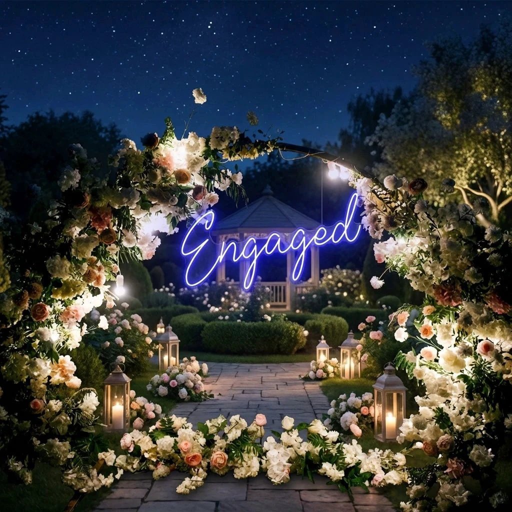 Engaged Led Neon Sign Light