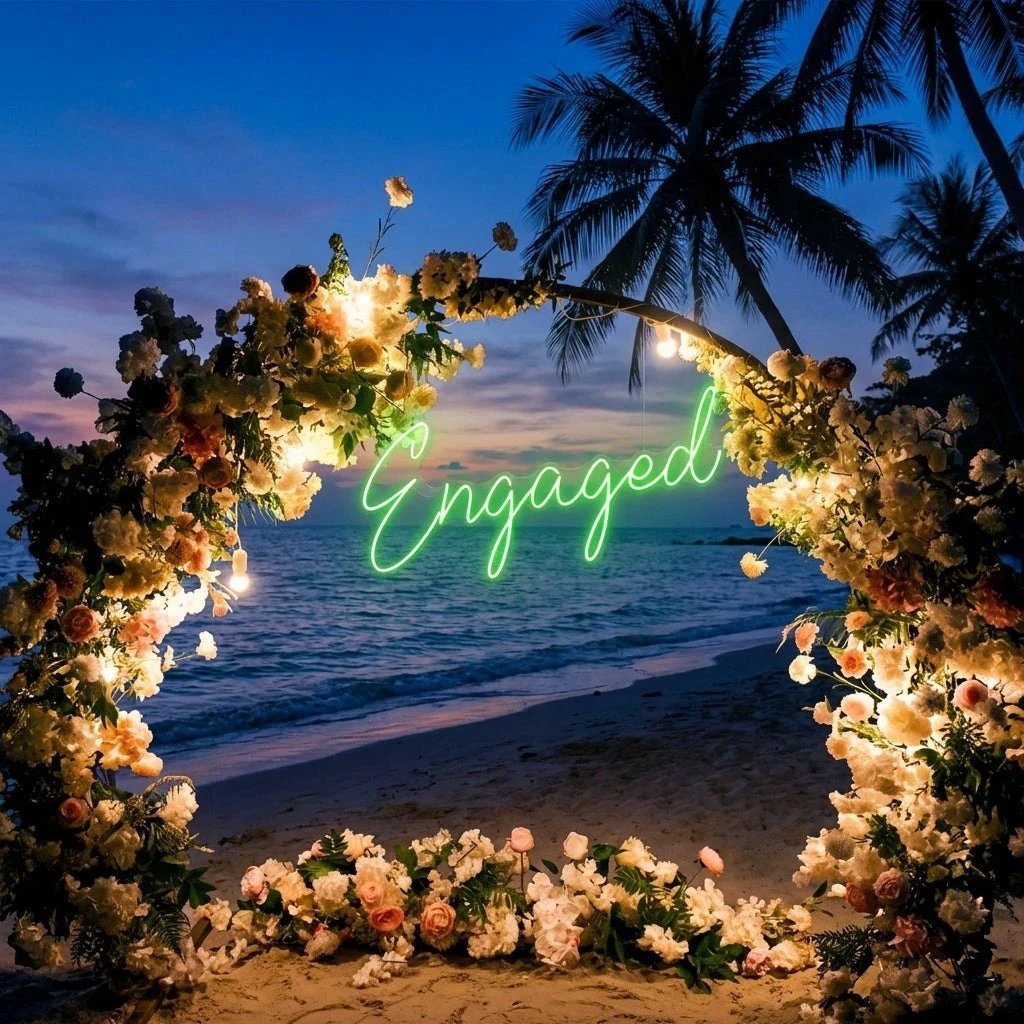 Engaged Led Neon Sign Light