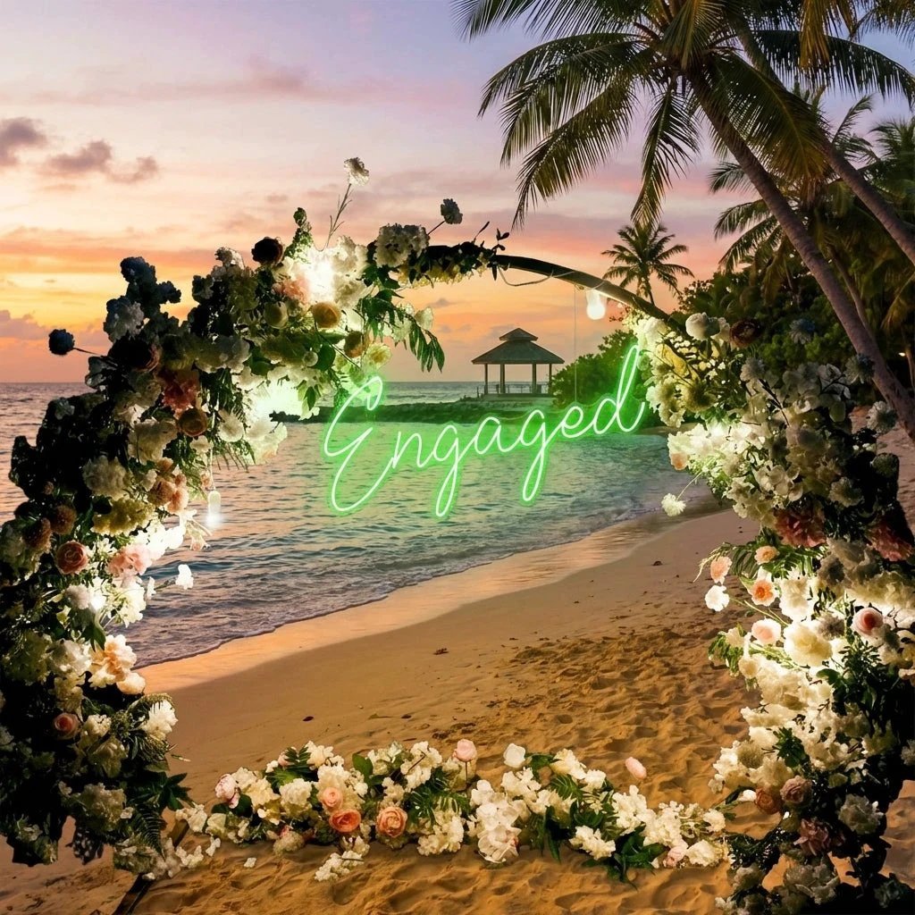 Engaged Led Neon Sign Light