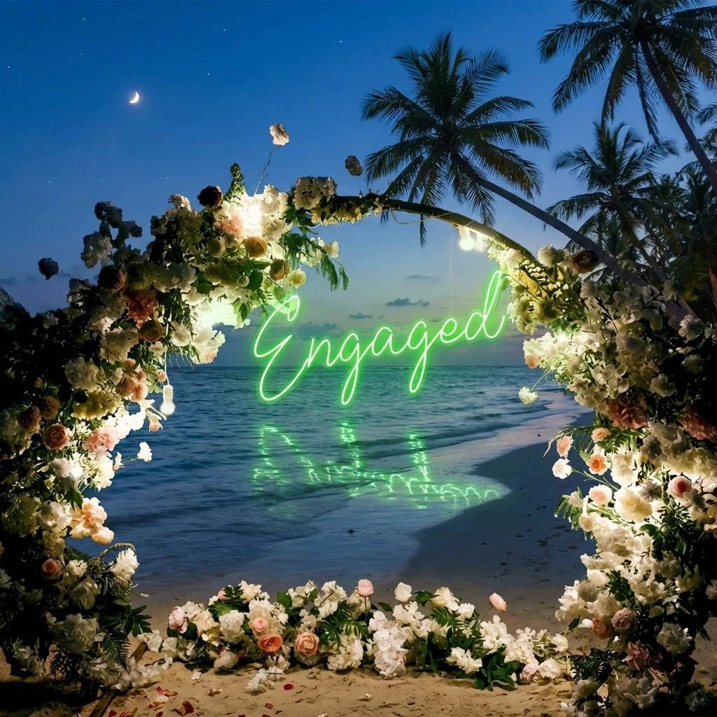 Engaged Led Neon Sign Light