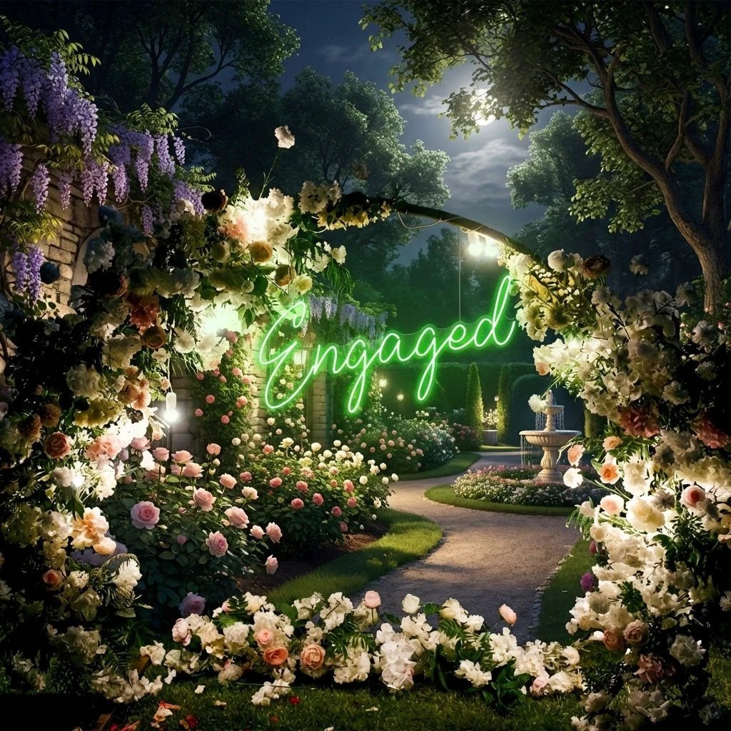 Engaged Led Neon Sign Light
