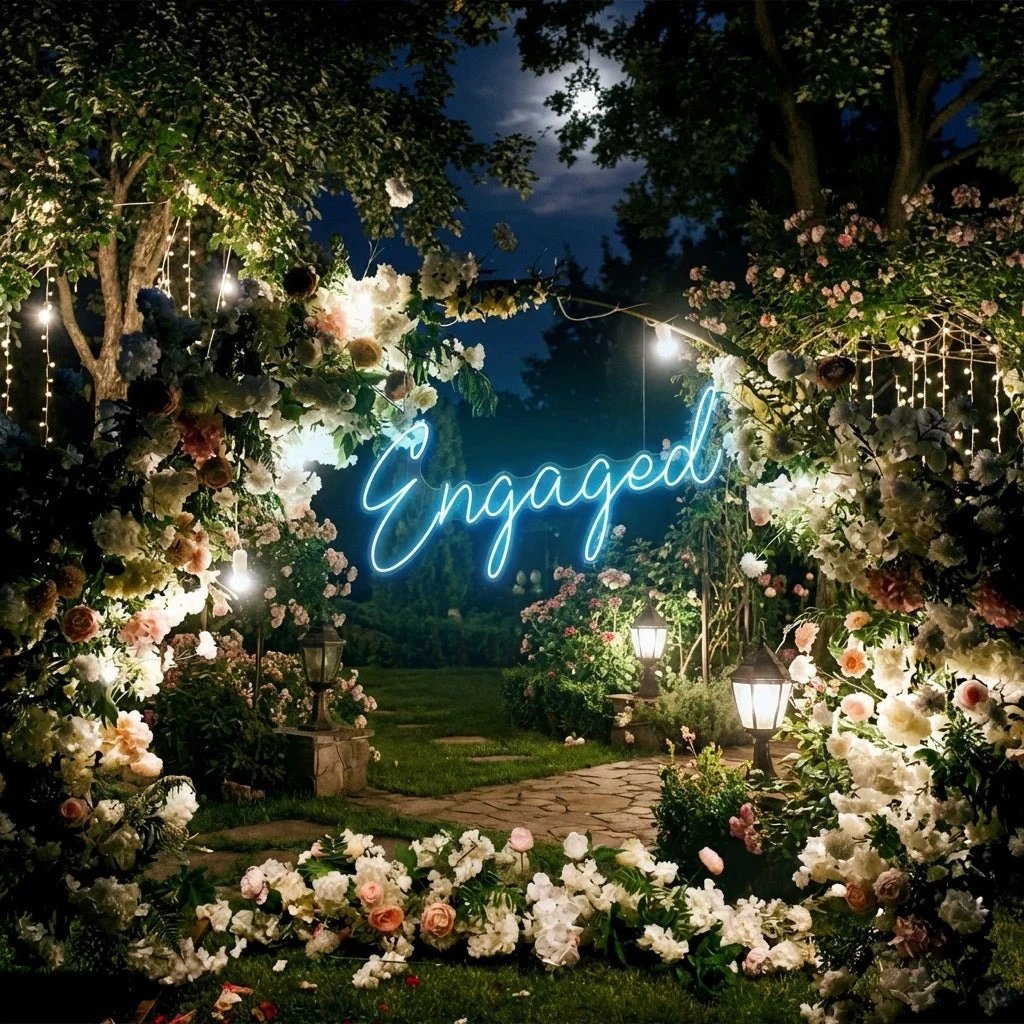 Engaged Led Neon Sign Light