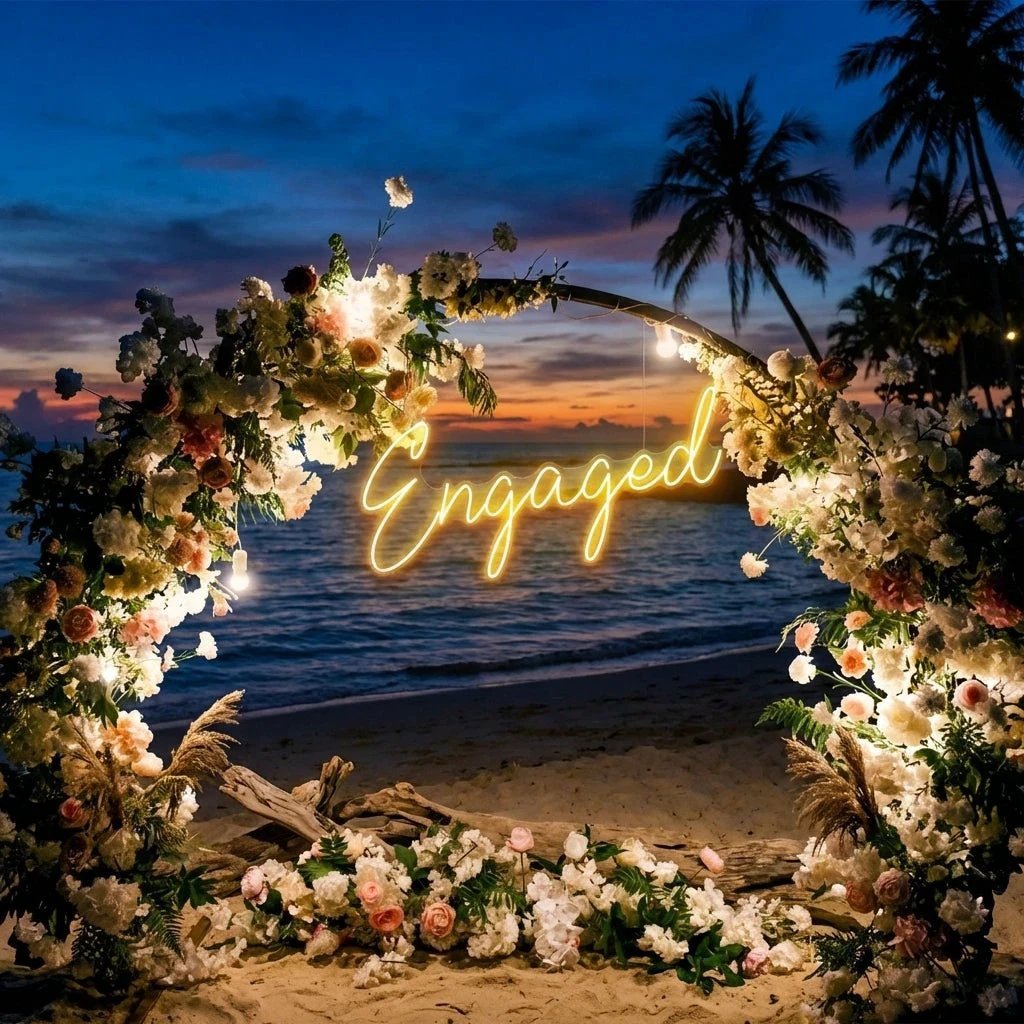 Engaged Led Neon Sign Light