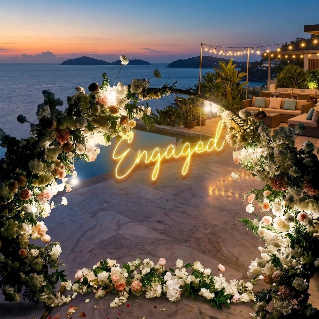 Engaged Led Neon Sign Light