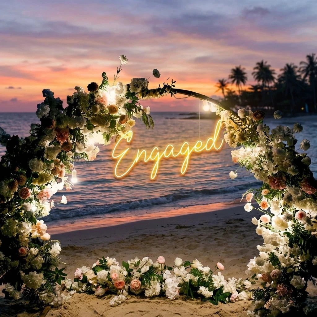 Engaged Led Neon Sign Light