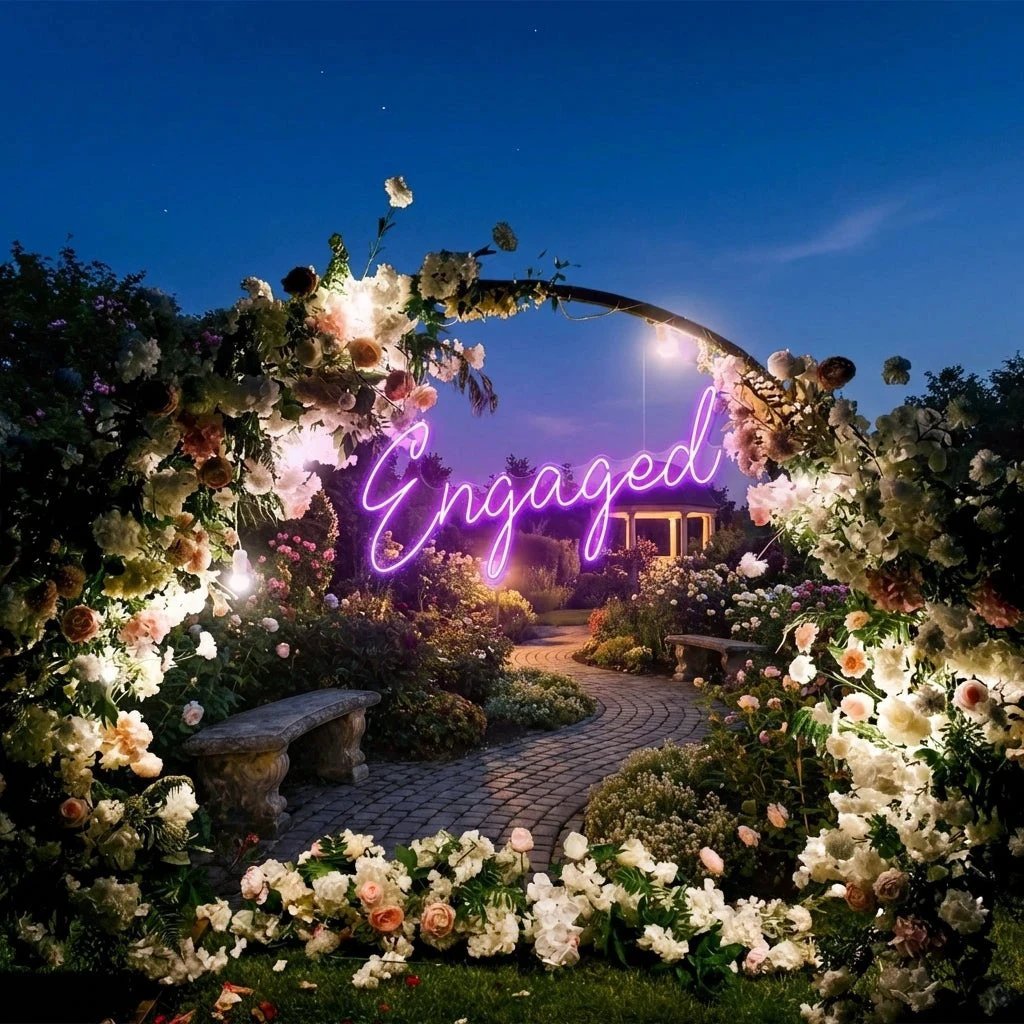 Engaged Led Neon Sign Light