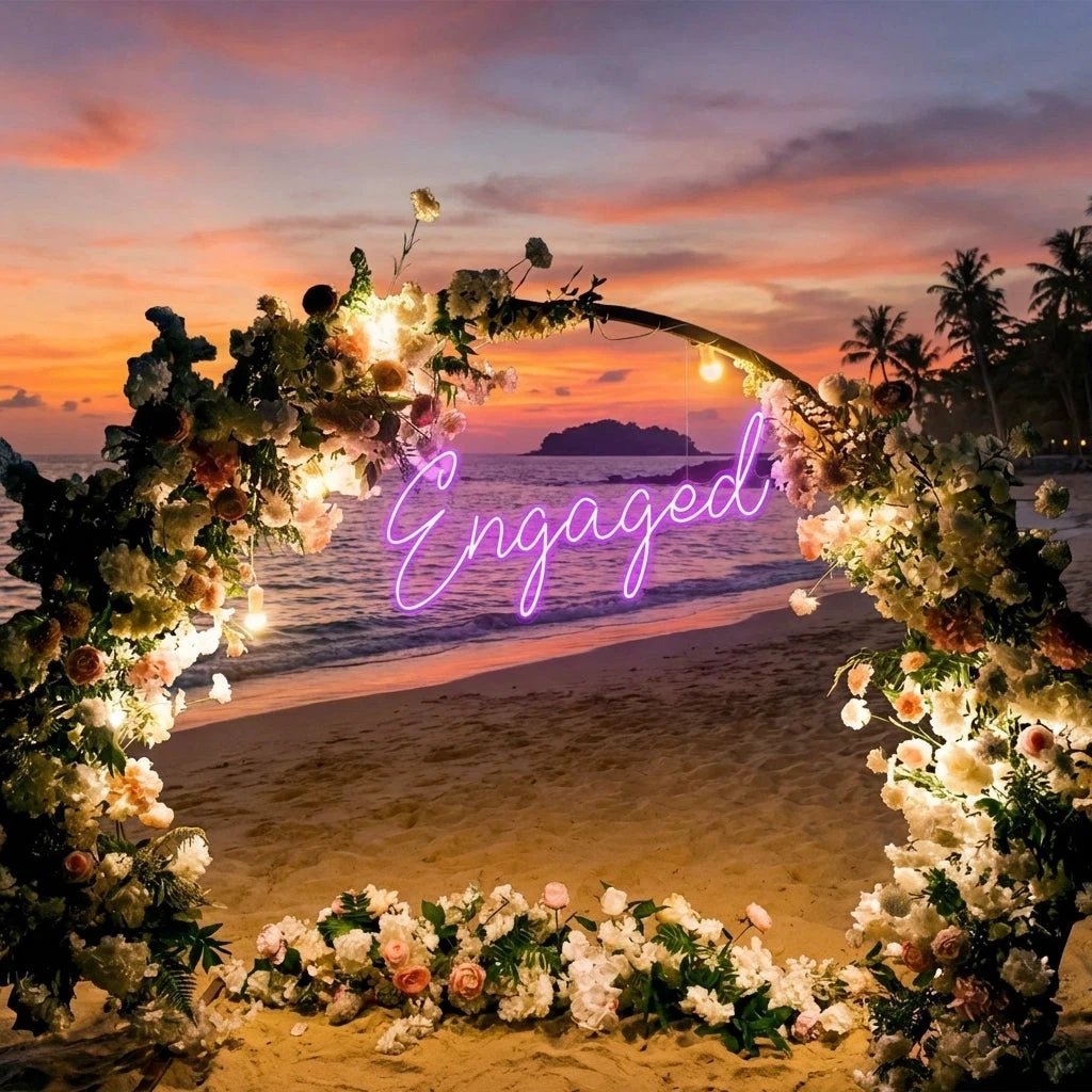 Engaged Led Neon Sign Light