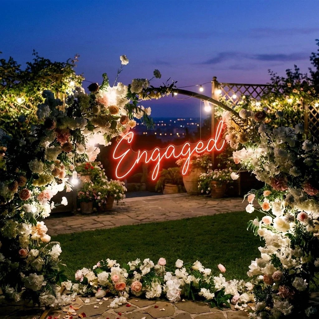 Engaged Led Neon Sign Light