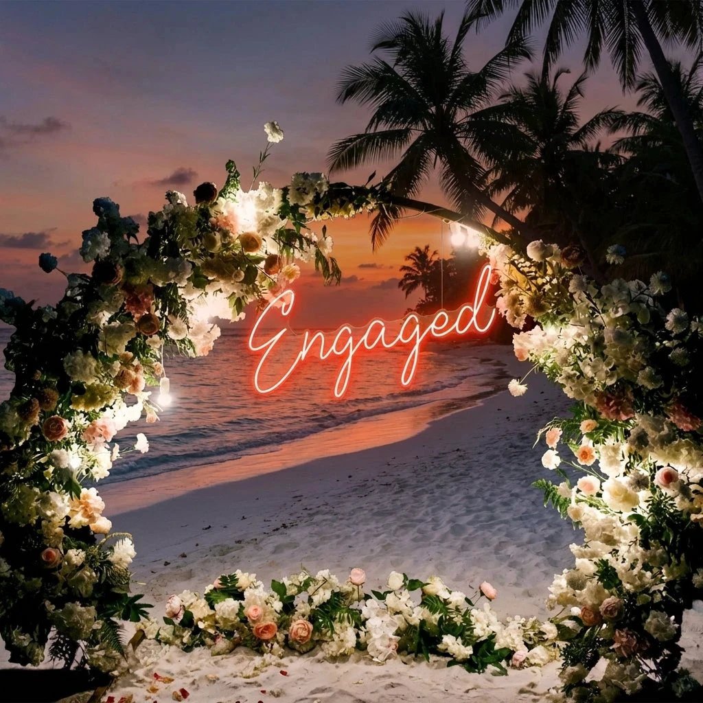 Engaged Led Neon Sign Light