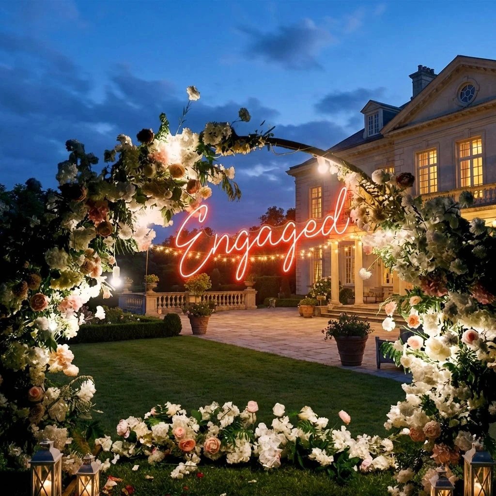 Engaged Led Neon Sign Light