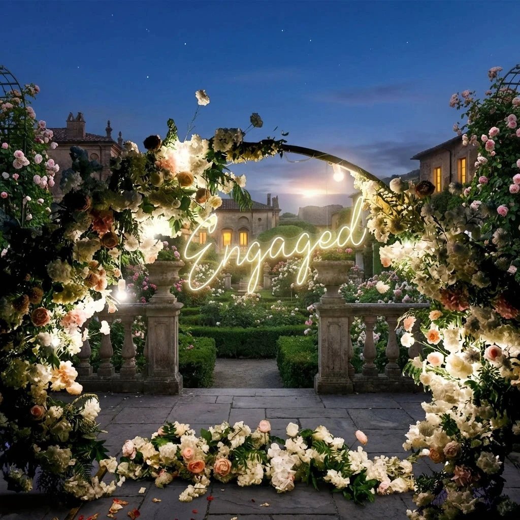 Engaged Led Neon Sign Light