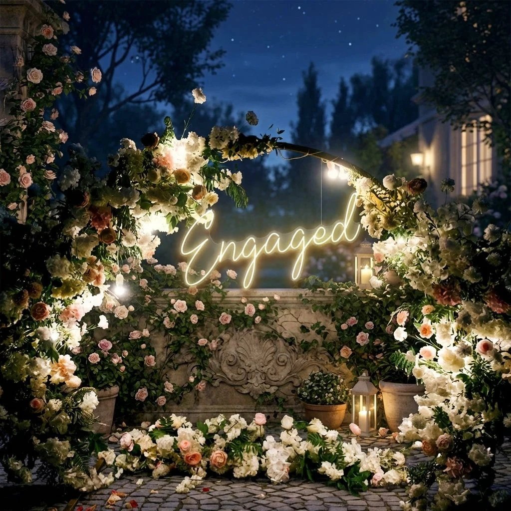 Engaged Led Neon Sign Light