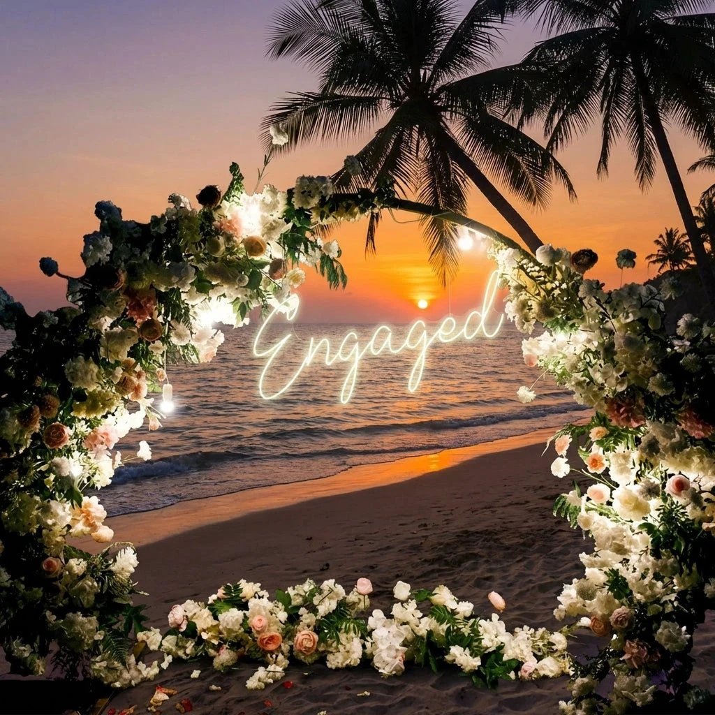 Engaged Led Neon Sign Light