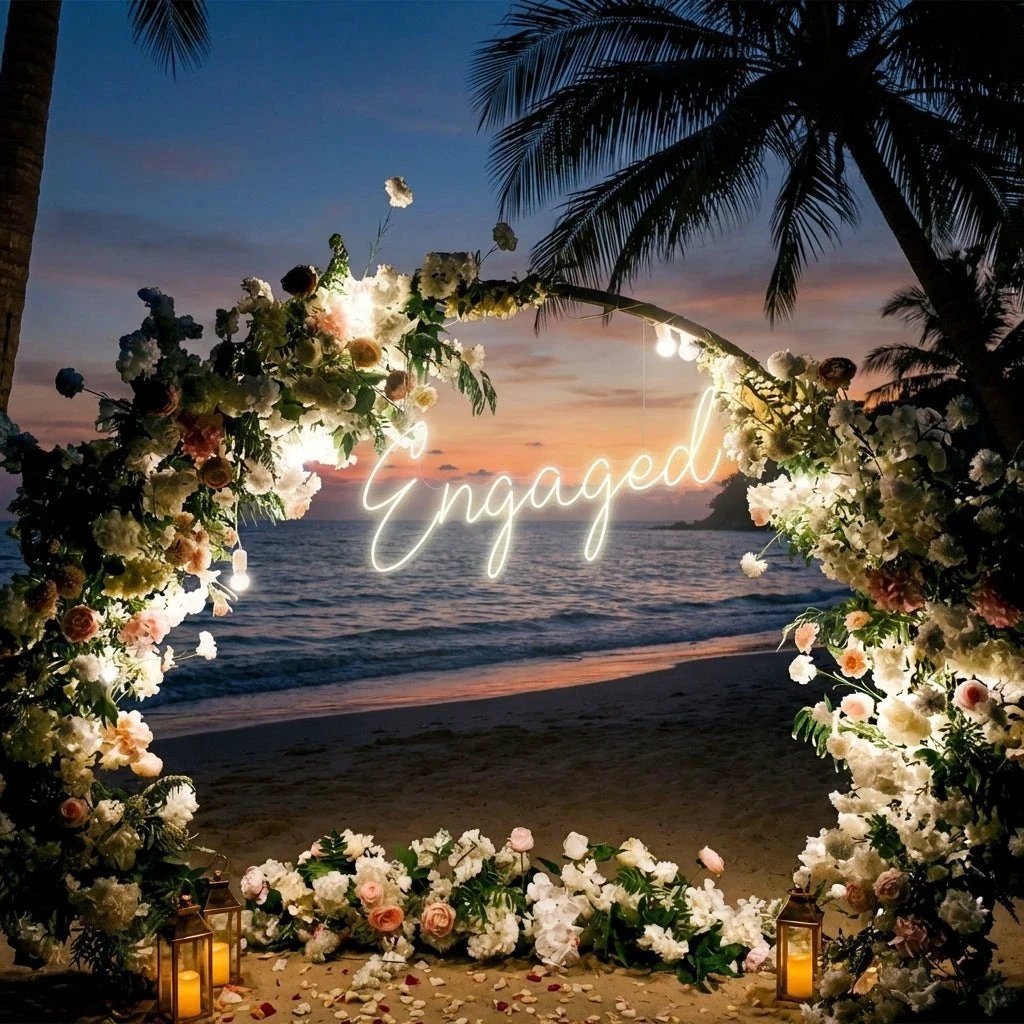 Engaged Led Neon Sign Light