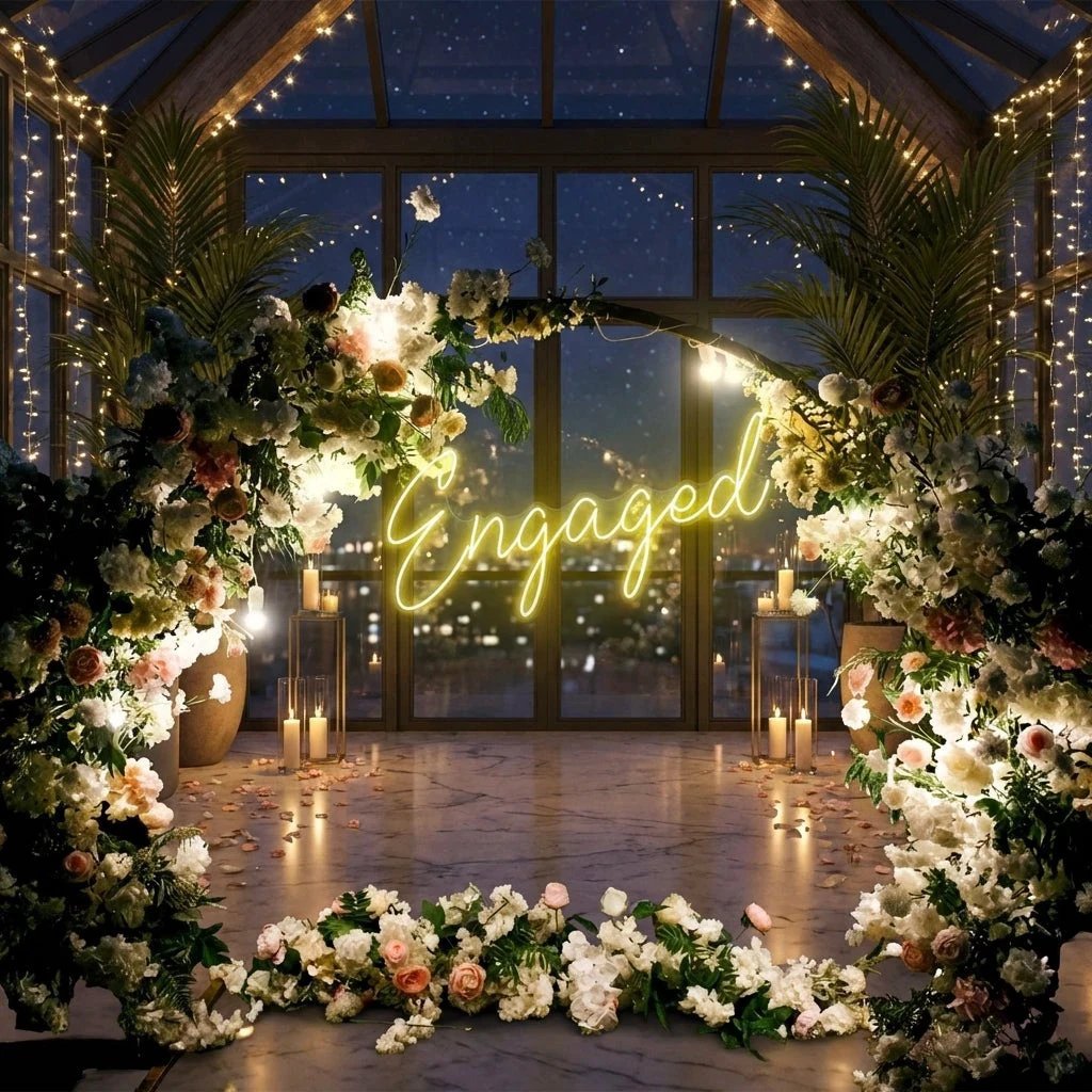 Engaged Led Neon Sign Light
