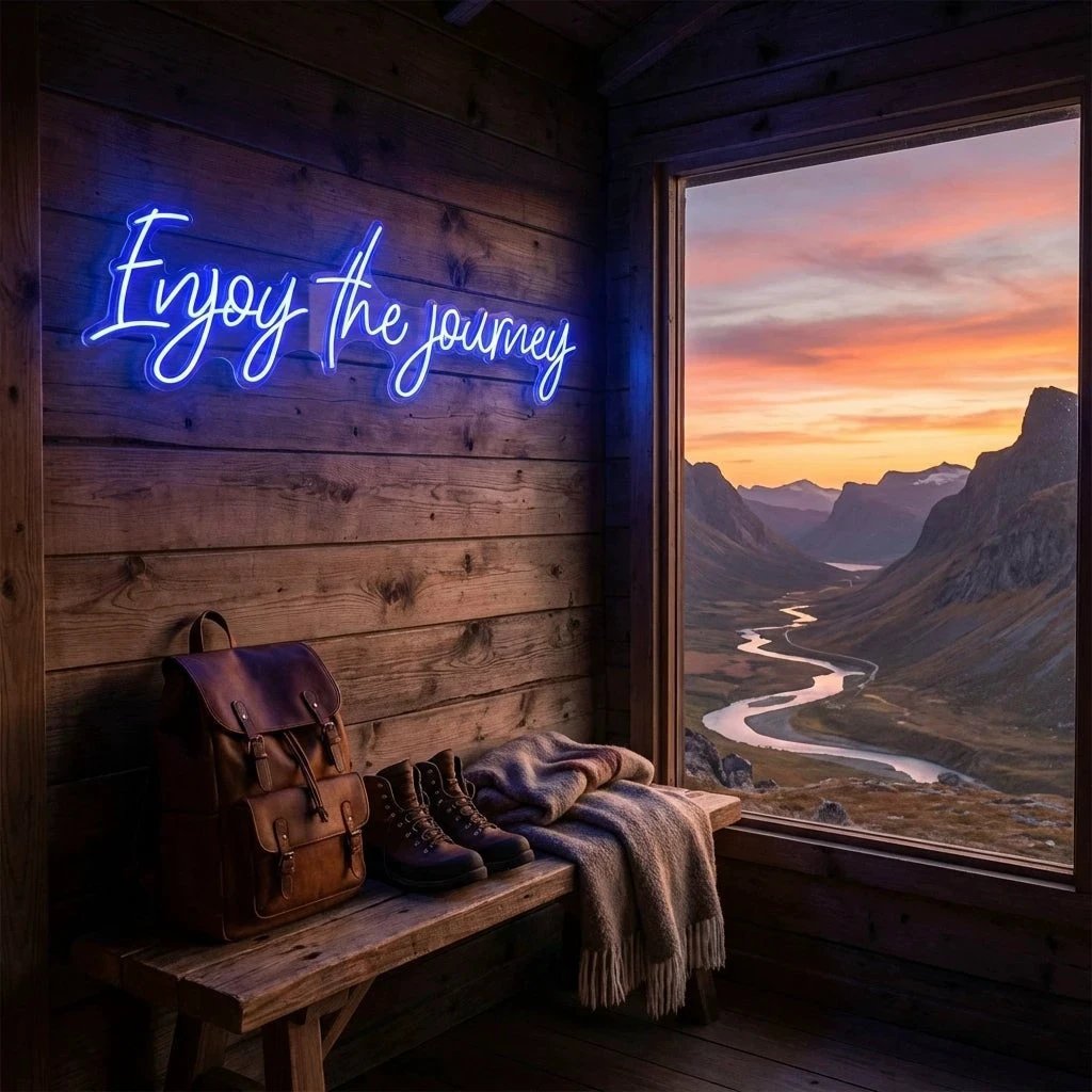 Enjoy The Journey Led Neon Sign Light