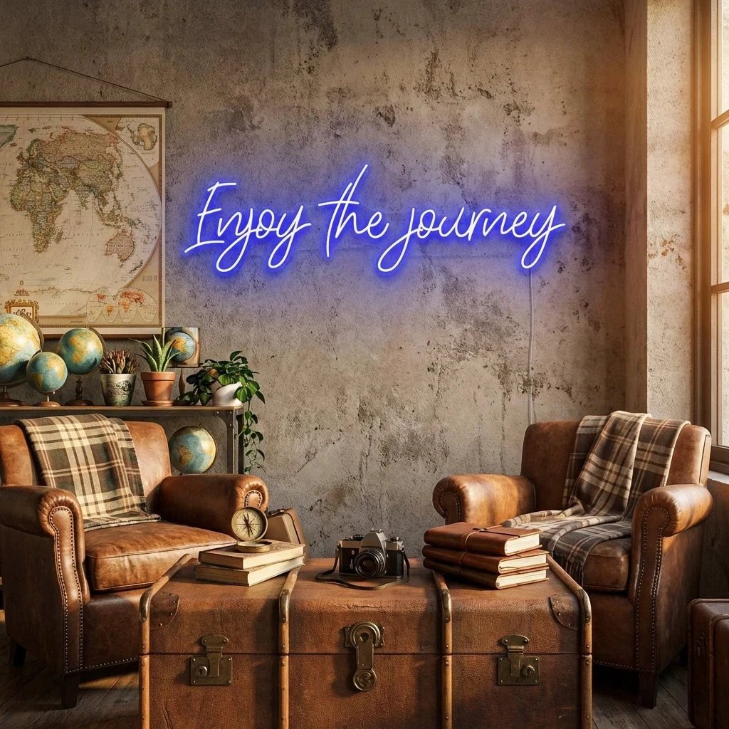 Enjoy The Journey Led Neon Sign Light