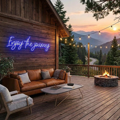 Enjoy The Journey Led Neon Sign Light