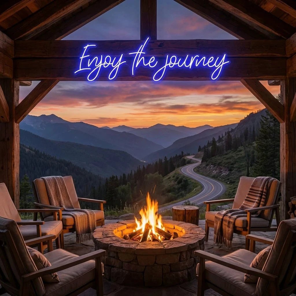 Enjoy The Journey Led Neon Sign Light