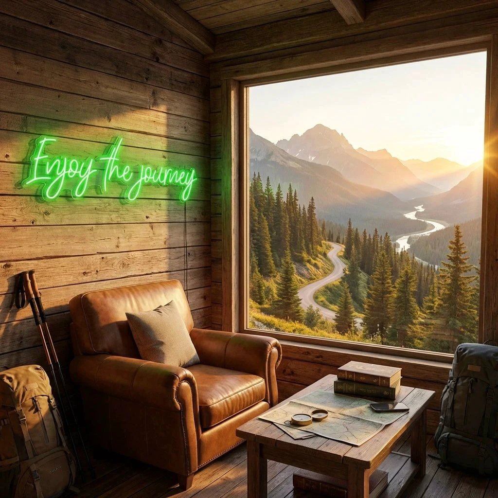 Enjoy The Journey Led Neon Sign Light