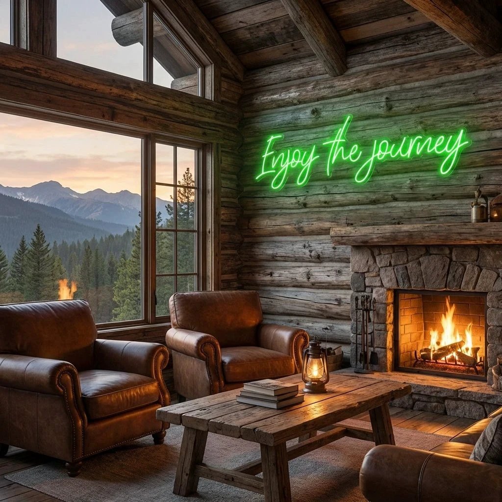 Enjoy The Journey Led Neon Sign Light