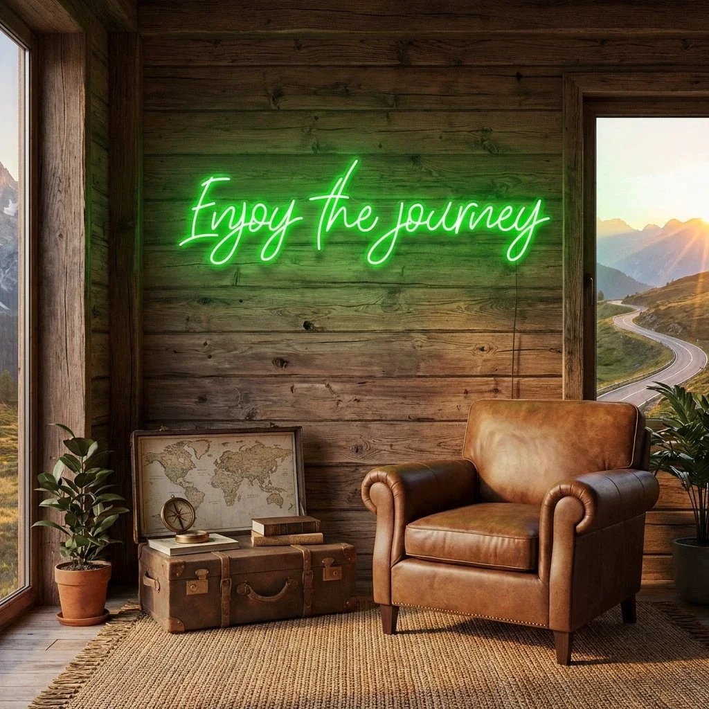 Enjoy The Journey Led Neon Sign Light