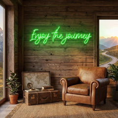 Enjoy The Journey Led Neon Sign Light