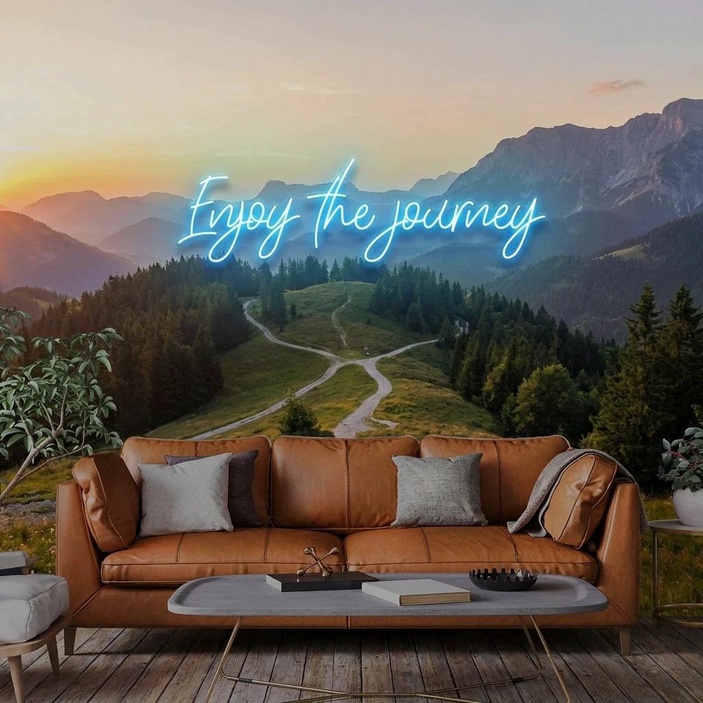 Enjoy The Journey Led Neon Sign Light