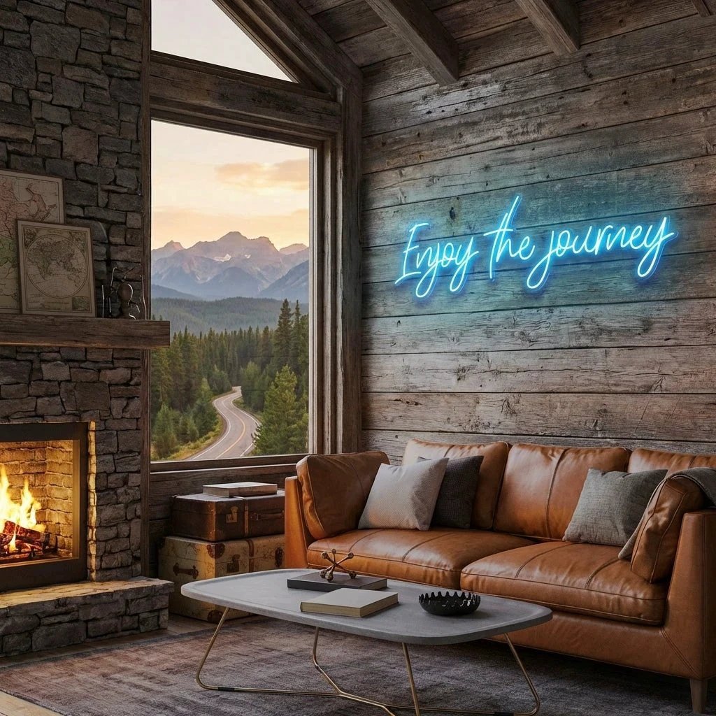 Enjoy The Journey Led Neon Sign Light