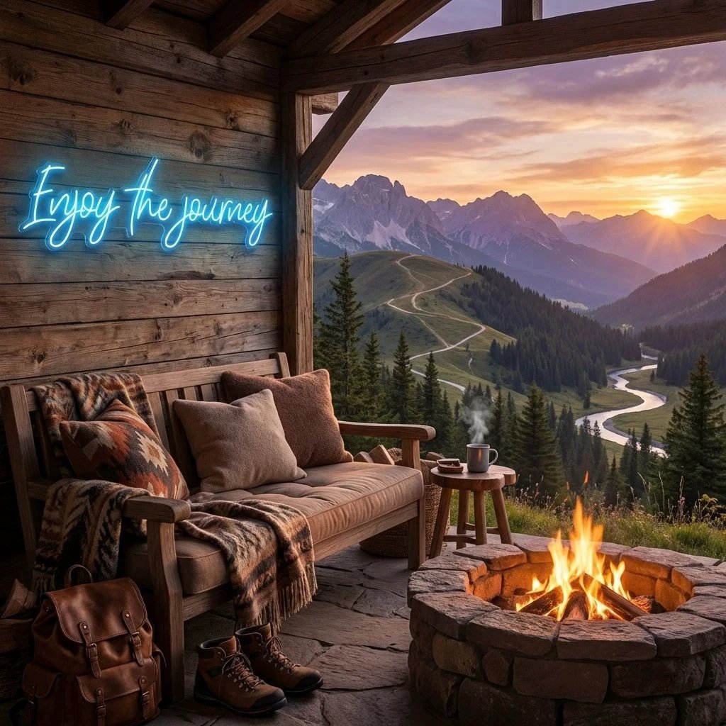Enjoy The Journey Led Neon Sign Light
