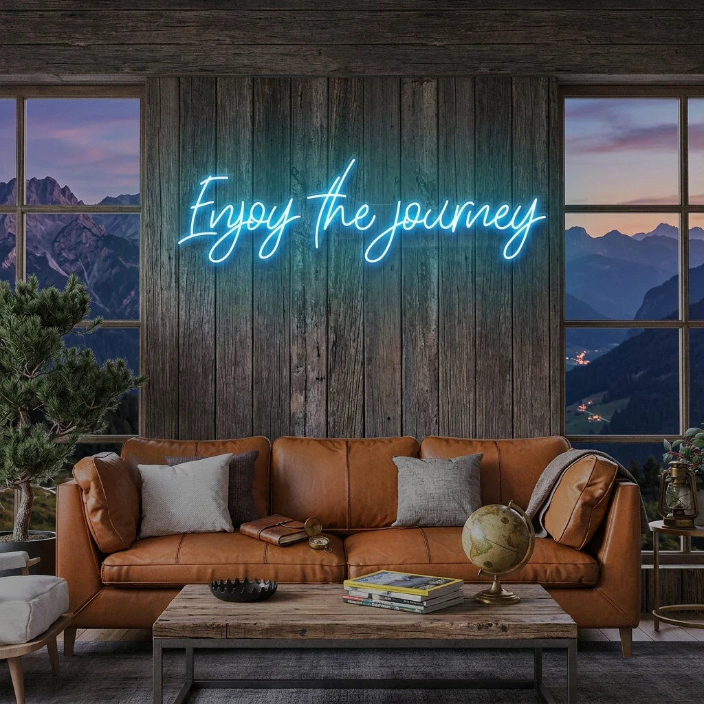 Enjoy The Journey Led Neon Sign Light