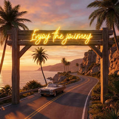Enjoy The Journey Led Neon Sign Light