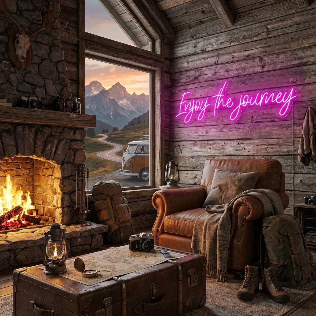 Enjoy The Journey Led Neon Sign Light