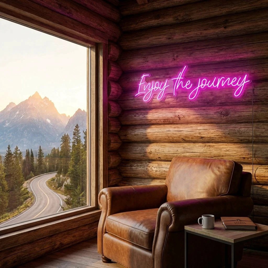 Enjoy The Journey Led Neon Sign Light