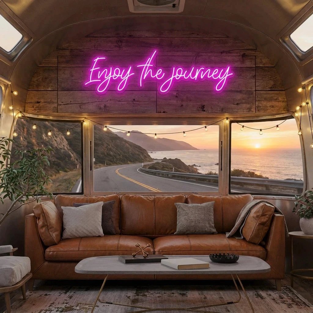Enjoy The Journey Led Neon Sign Light