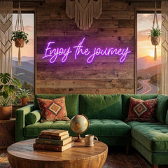 Enjoy The Journey Led Neon Sign Light