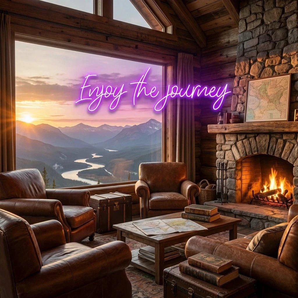 Enjoy The Journey Led Neon Sign Light