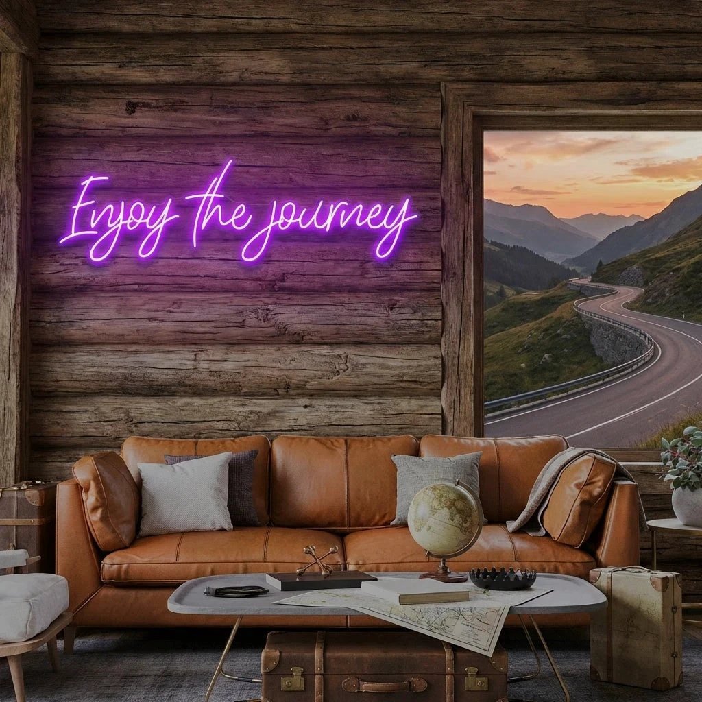Enjoy The Journey Led Neon Sign Light