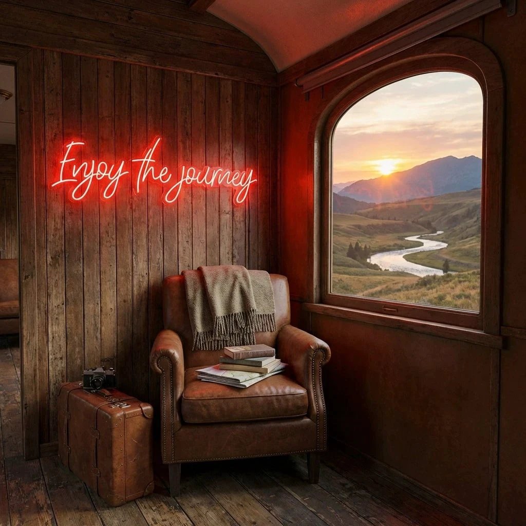 Enjoy The Journey Led Neon Sign Light