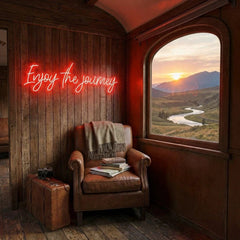 Enjoy The Journey Led Neon Sign Light