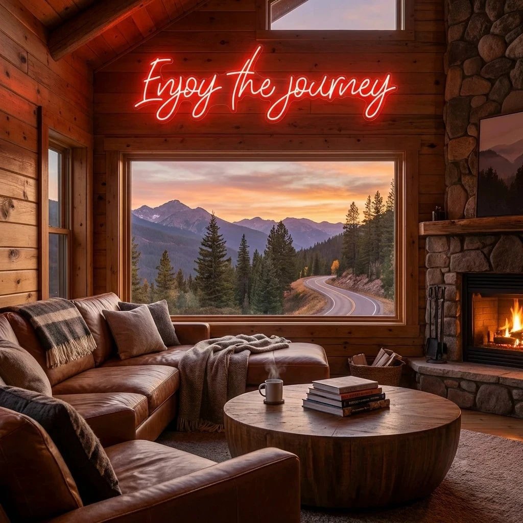 Enjoy The Journey Led Neon Sign Light