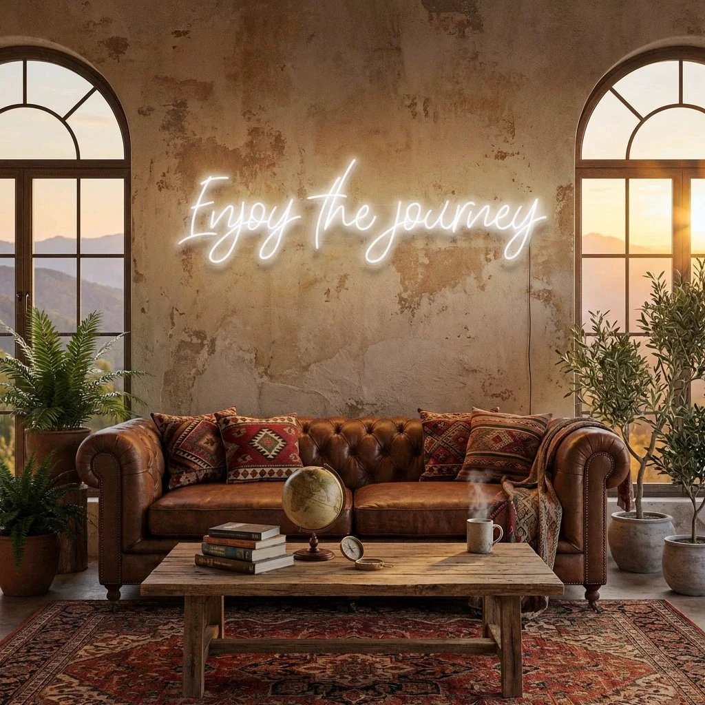 Enjoy The Journey Led Neon Sign Light