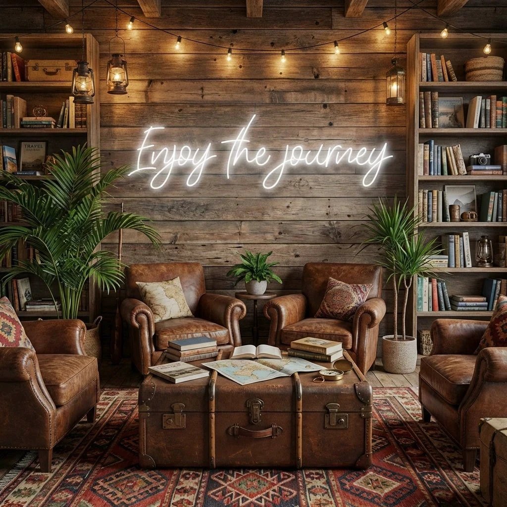 Enjoy The Journey Led Neon Sign Light