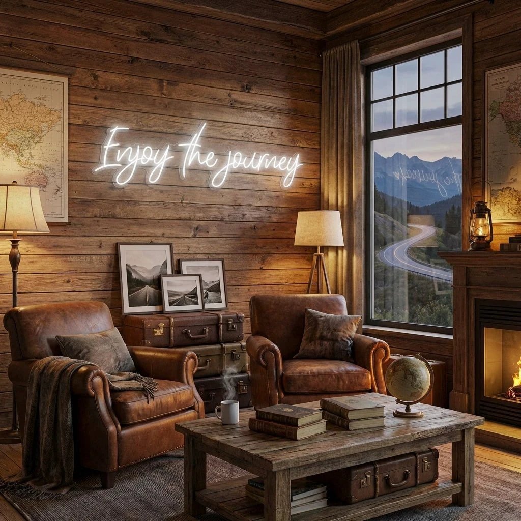 Enjoy The Journey Led Neon Sign Light