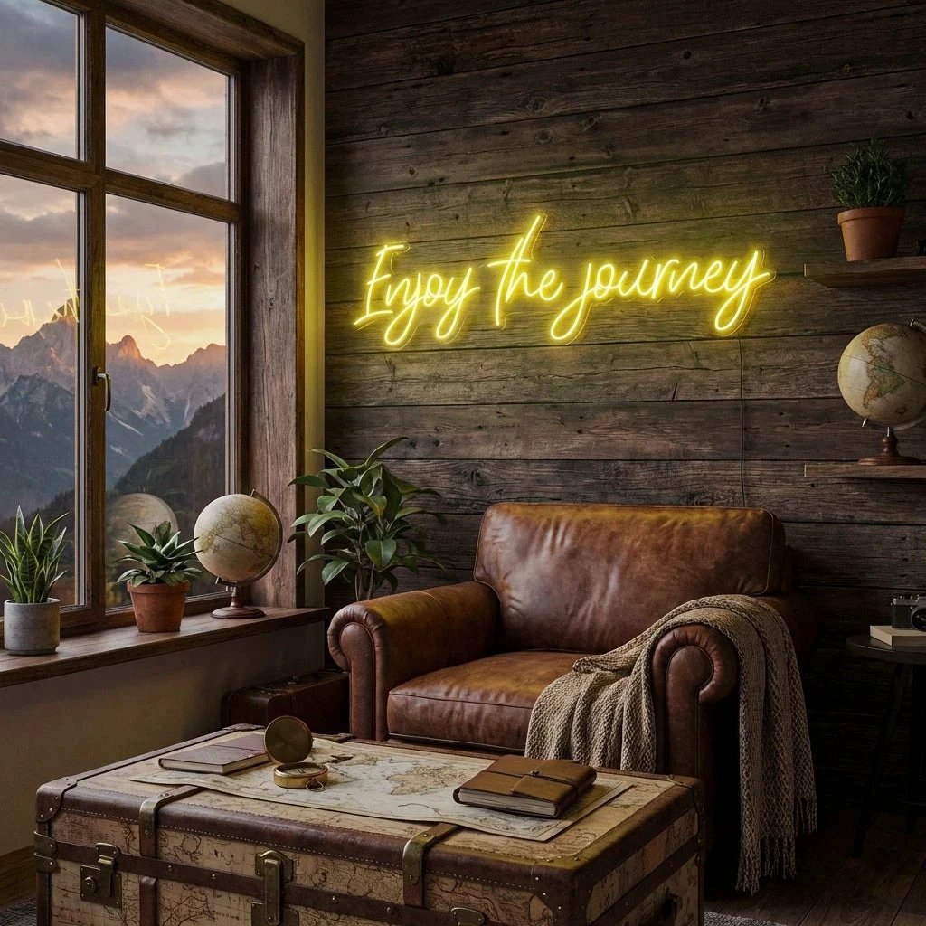 Enjoy The Journey Led Neon Sign Light