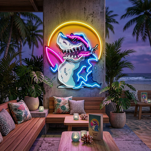 Exciting Sulfing Beer LED Neon Sign Light Pop Art